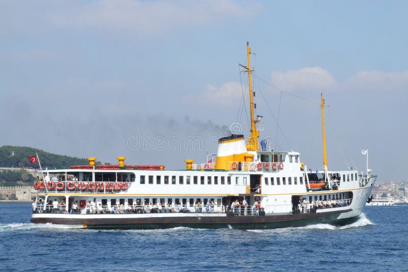 vapur istanbul stock image image of middle city boat 1118019