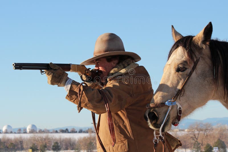 Vaqueiro With um rifle
