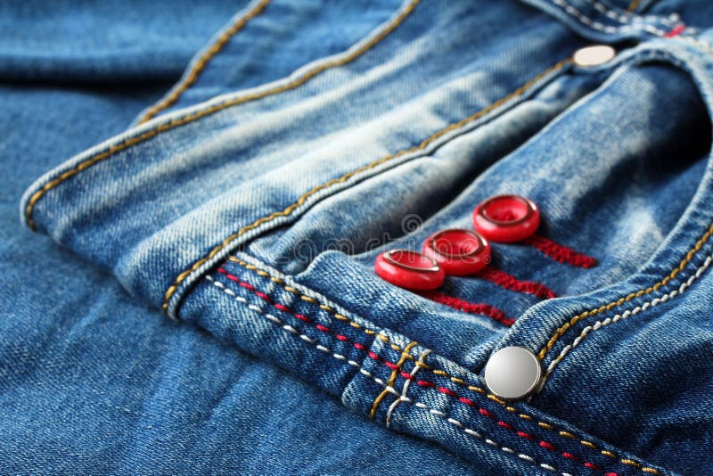 Vaqueros de la textura imagenes de archivo