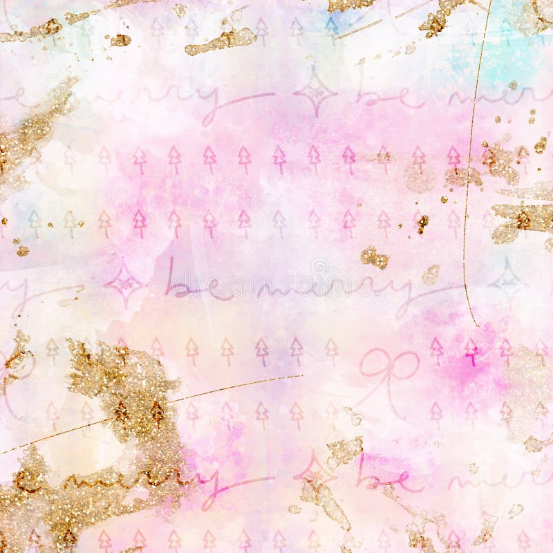 Var glat Digital papper - blänka och vattenfärgen stock illustrationer Var glat Digital papper - blänka och vattenfärgen stock illustrationer