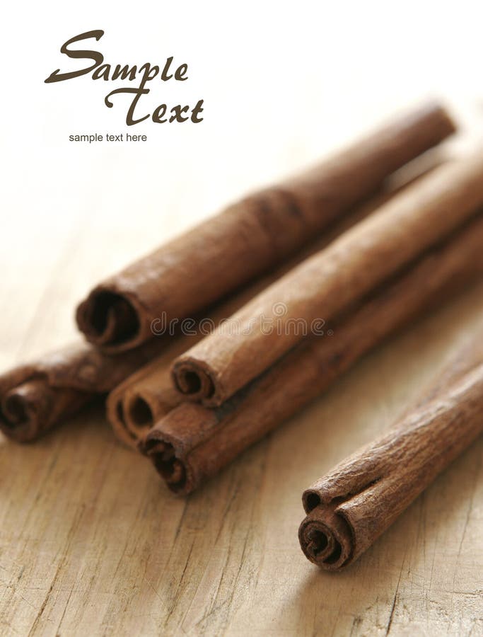 Pau de canela fotografia de stock royalty free