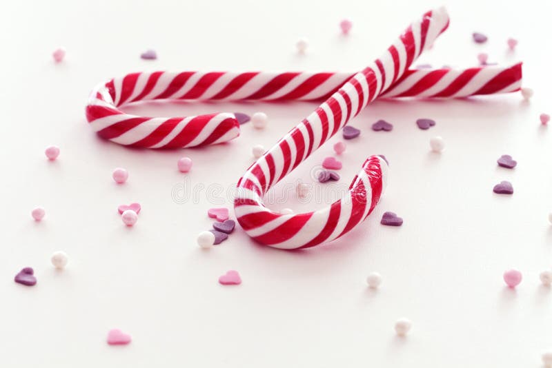 Varas dos doces do Natal fotografia de stock royalty free Varas dos doces do Natal fotografia de stock royalty free