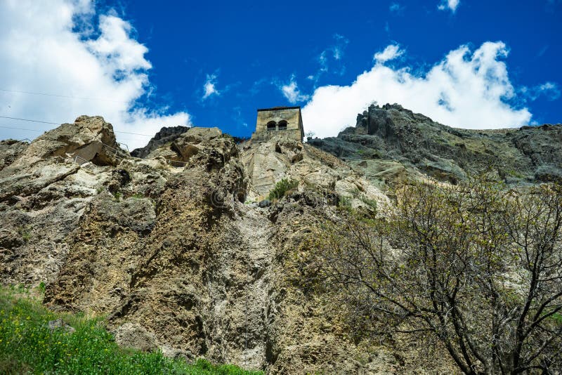 05 May 2019, Famous rock castle Meddieval time dedicated to Queen Tamar in Southern Georgia. 05 May 2019, Famous rock castle Meddieval time dedicated to Queen Tamar in Southern Georgia