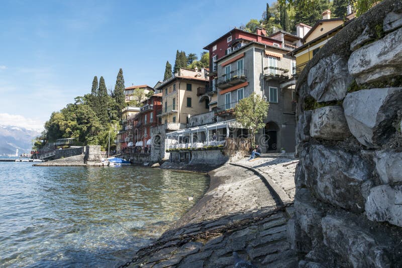 Varenna (lac Como) photographie stock libre de droits Varenna (lac Como) photographie stock libre de droits