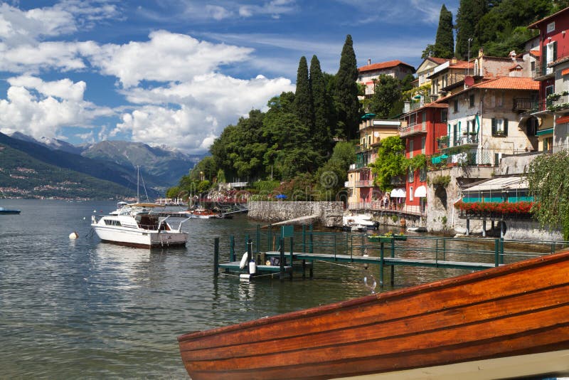 Water Taxi, Varenna, Lake Como, Italy Stock Photo Image of taxis