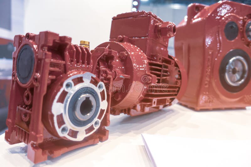 Variable Speed Electric Motor And Gearbox Stock Photo Image of automatic, part 186696010