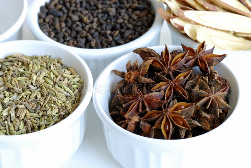 Las Varias Clases De Especias Herbarias Tienen Gusto De Las Estrellas