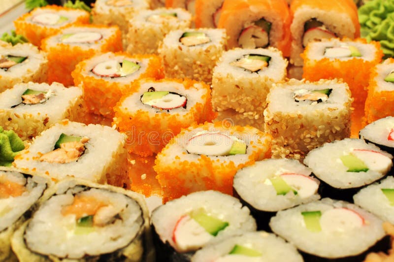 sushi variedades