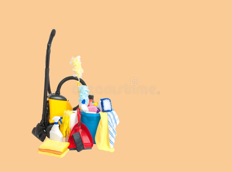 Variety of cleaning products Stock Photo by ©JanPietruszka 71082471