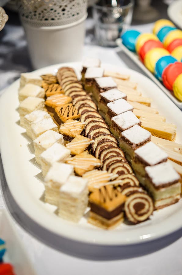 Variety of Fingerfood Desserts Stock Photo Image of variety, cocoa