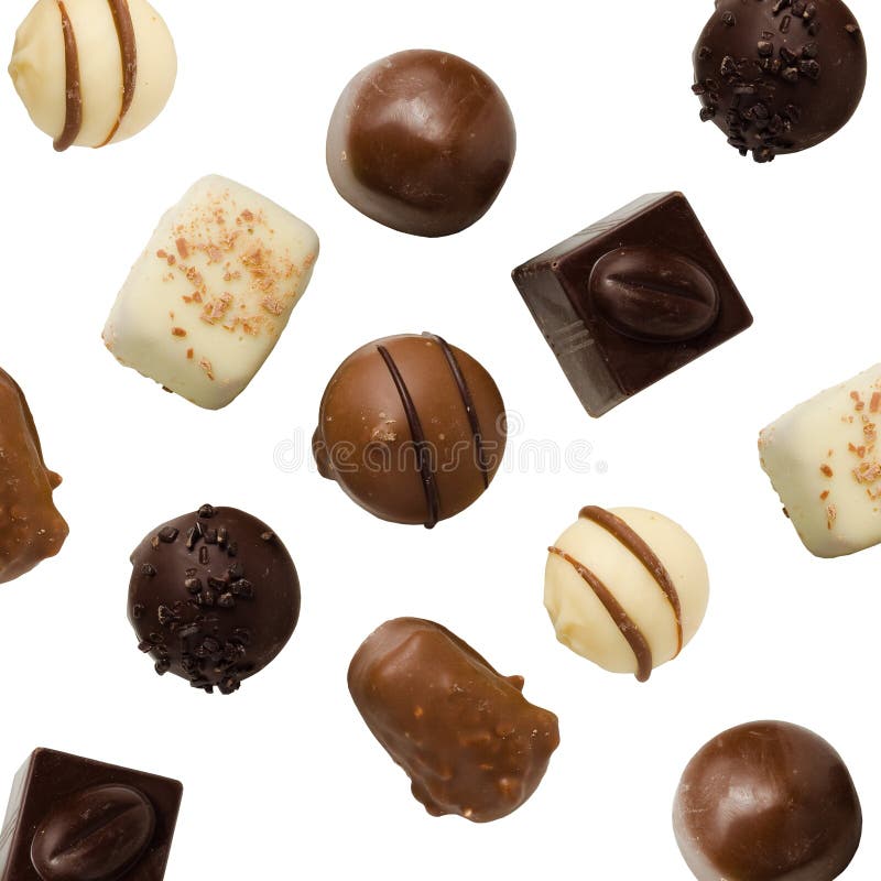 Variety of handmade chocolates