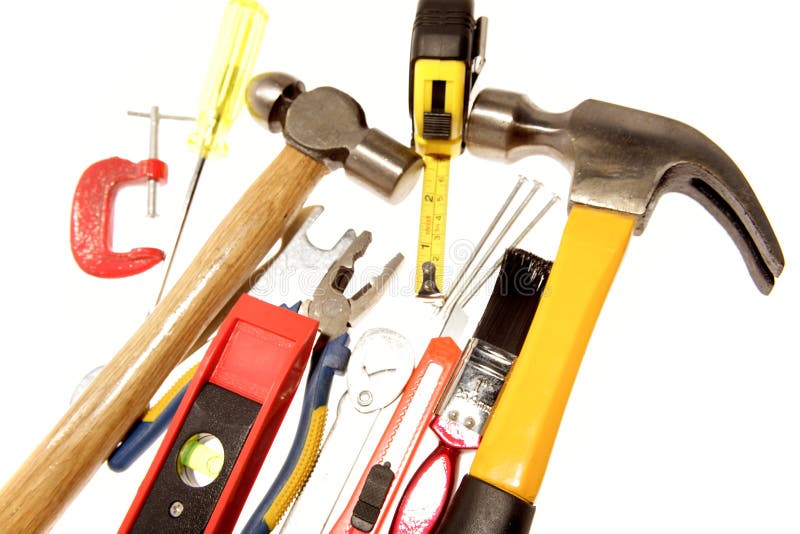 Tools stock image. Image of selection, hardware, hammer 10361551