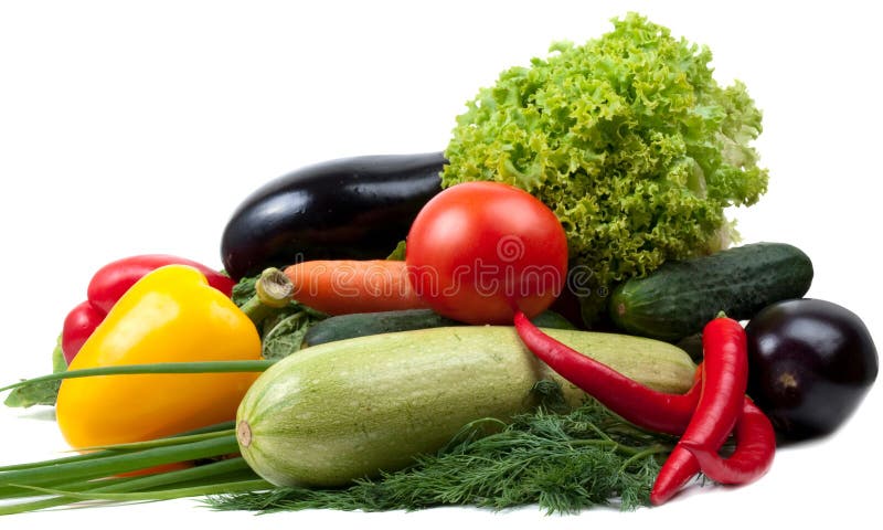 Variety of vegetables; colorful