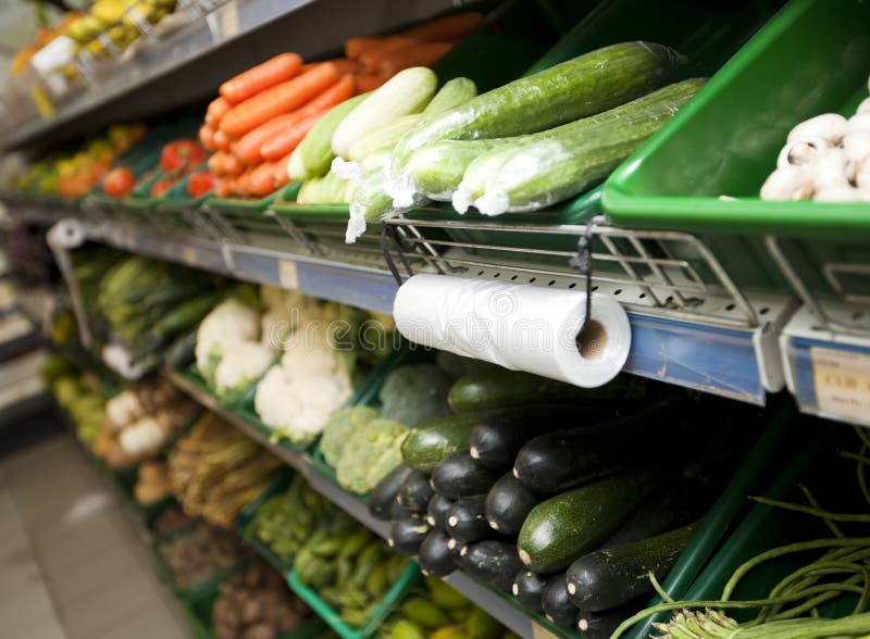 A Variety Of Vegetables At A Grocery Store Stock Photo Image of farmer, apples 1497136