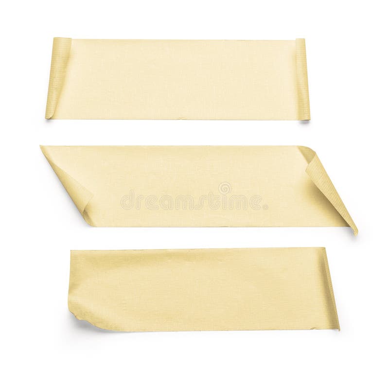 Various Adhesive Tape Pieces Stock Photo Image of grunge, masking