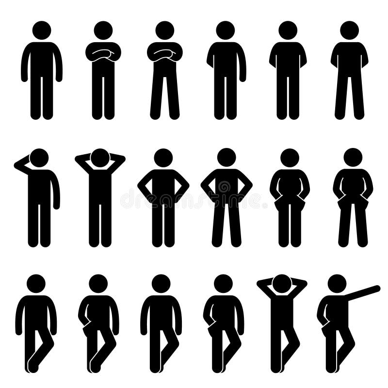 Man, stand, stickman, stick figure icon - Download on Iconfinder