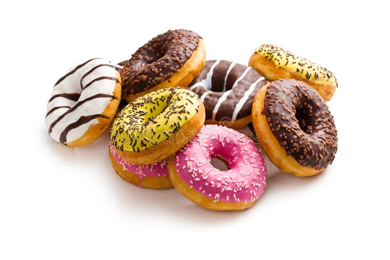 Various donuts stock images Various donuts stock images