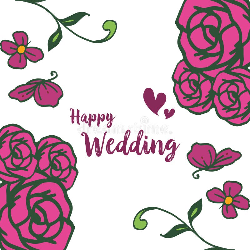 Various Drawing of Frame, Wallpaper Beautiful with Crowd of Flowers