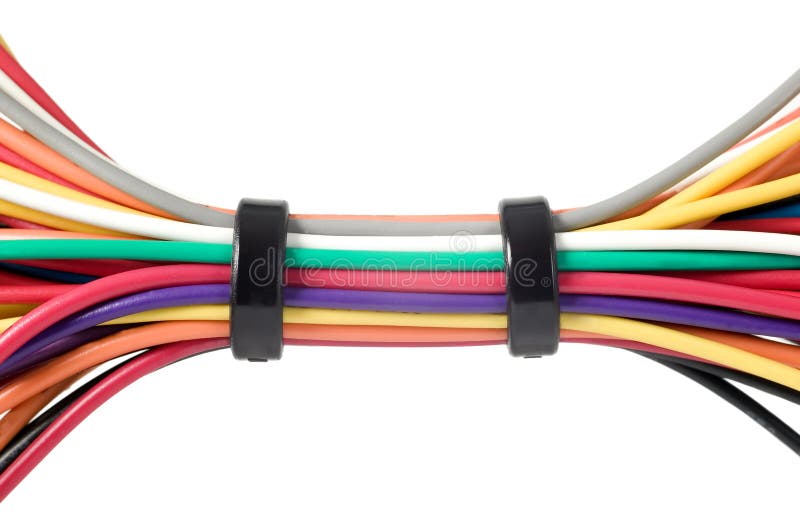 Various electric wires stock photo. Image of electricity 14071140