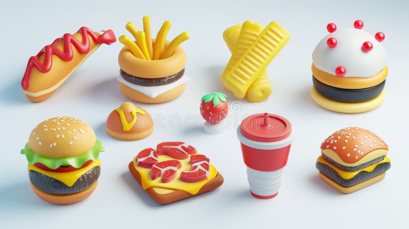 Various fast food img