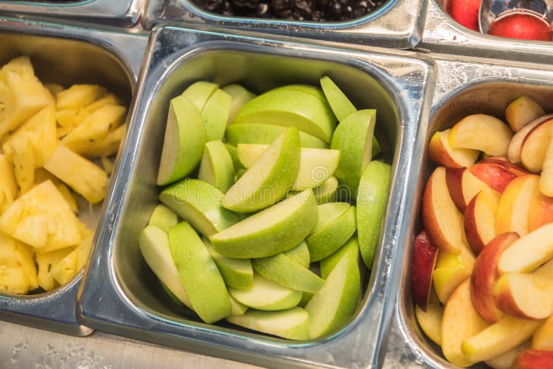 Various Fresh Fruit and Vegetable Salad Bar Healthy Items Stock Photo Image of peas, bell
