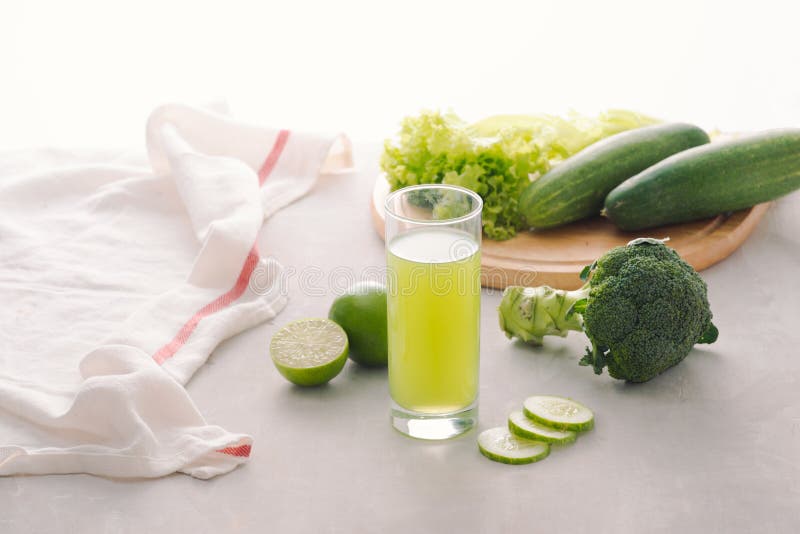 Various freshly squeezed vegetable juices for Fasting stock images Various freshly squeezed vegetable juices for Fasting stock images