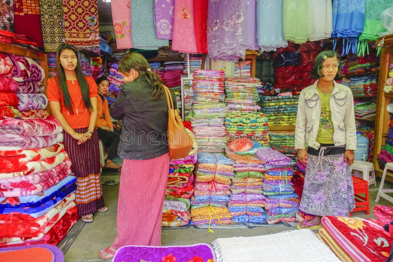 Pahari Textial and Burmise Market Pahari Textial and Burmise Market