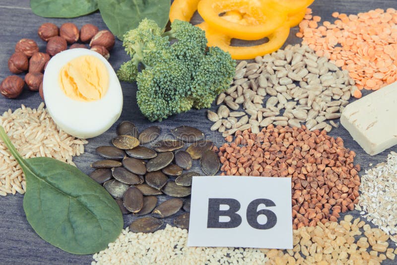 Various Ingredients As Source Natural Vitamin B6, Minerals and Fiber