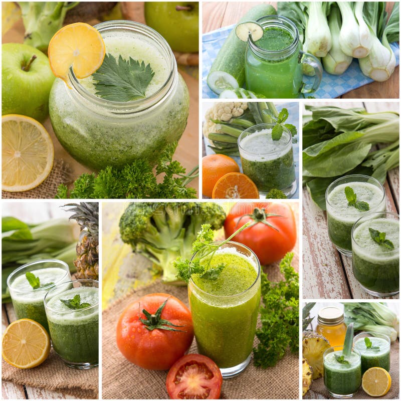 Various Refreshing Infused Water from Tropical Fruit Stock Image