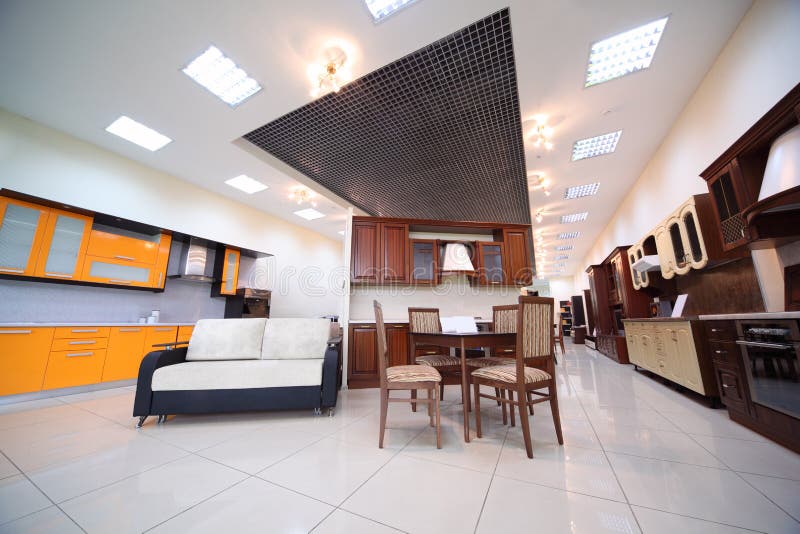 Various Kitchen Furniture Sets Editorial Stock Photo Image of