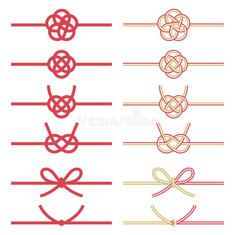 Various Mizuhiki Decorative Japanese Cord Made from Twisted Paper