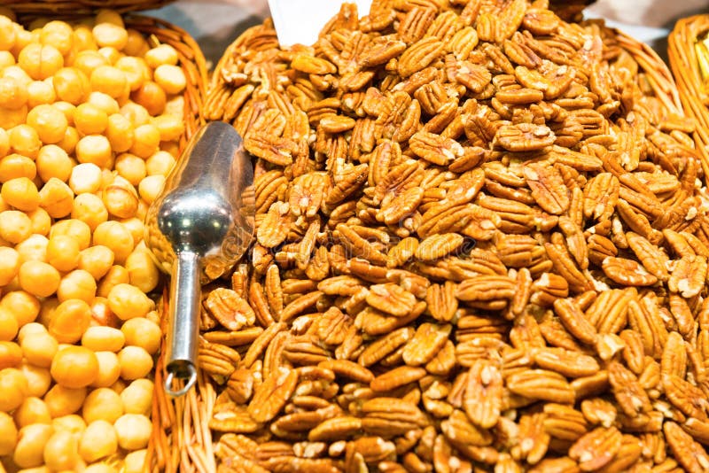 Various nuts for sale stock photo. Image of candy, health 73740458