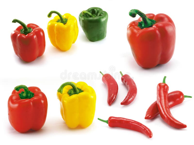 Various Pepper Paprika Photo Picture. Image 4334888