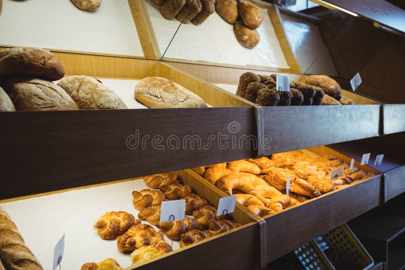 Various Sweet Foods in Shelf Stock Image Image of shelf, delicious