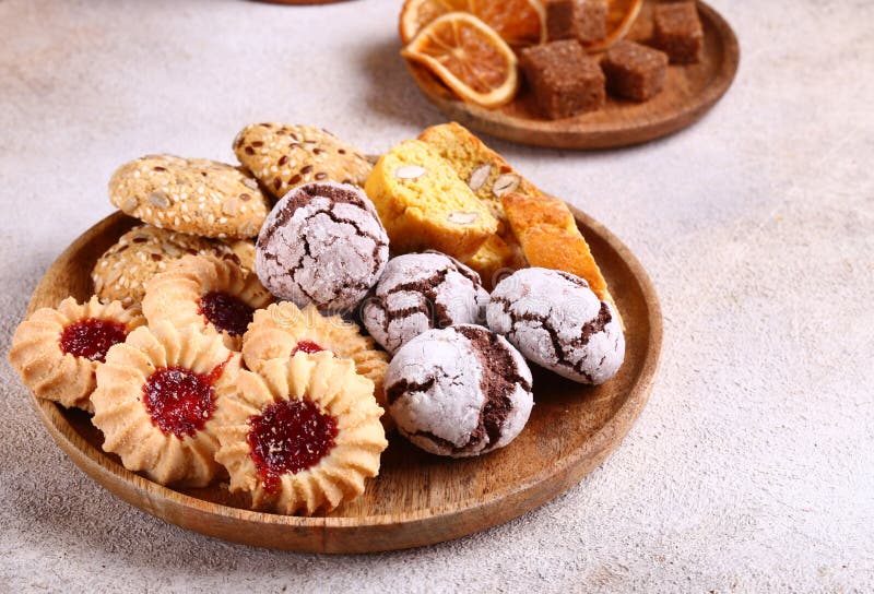 Various Sweet Pastries Cookies Stock Photo Image of homemade