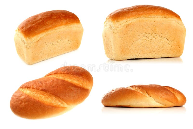 Various types of bread