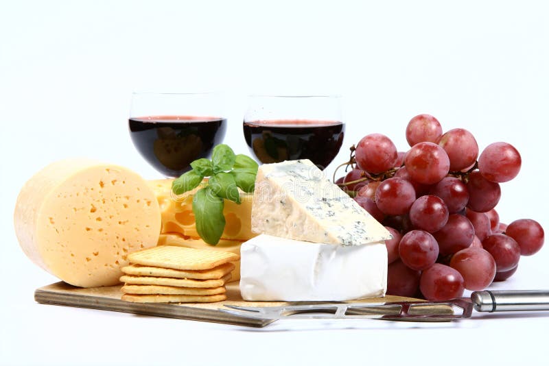 Various types of cheese