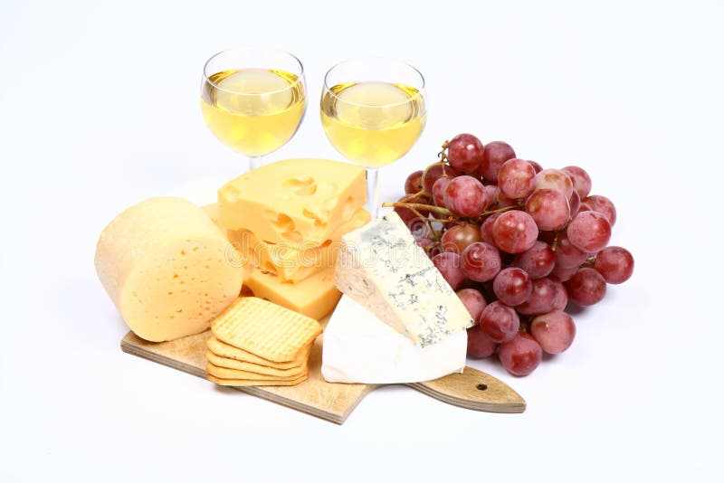 Various types of cheese