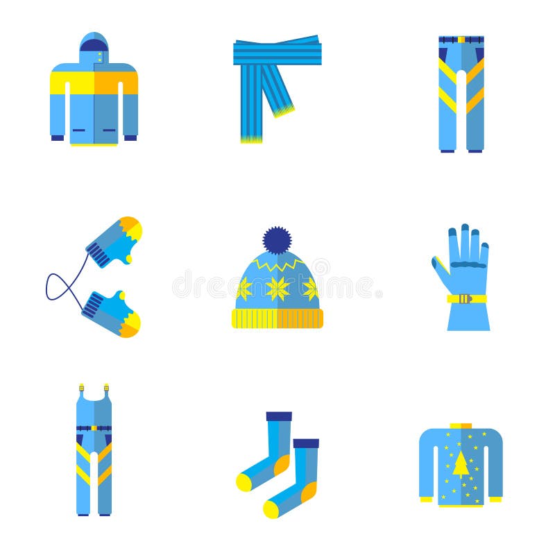 types of winter clothes