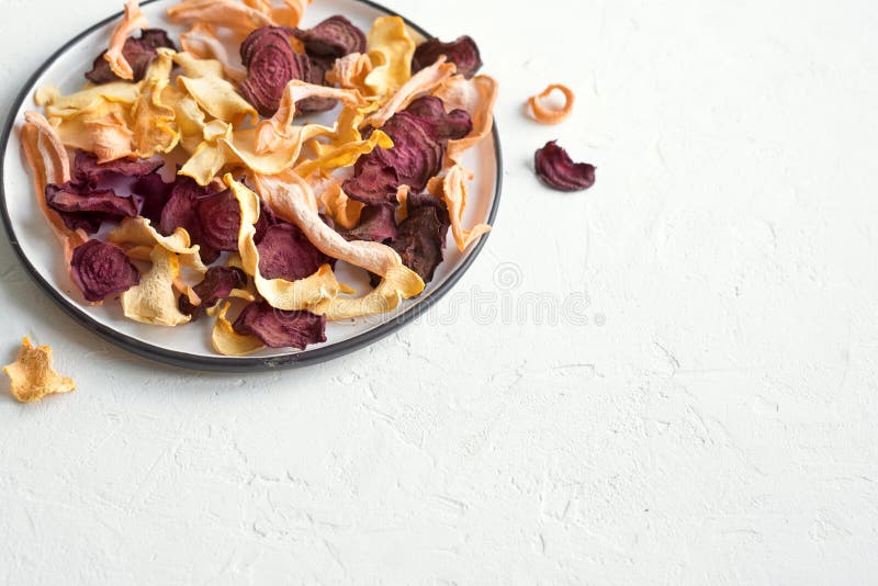 Vegetable dehydrated chips stock image. Image of potato 123508423