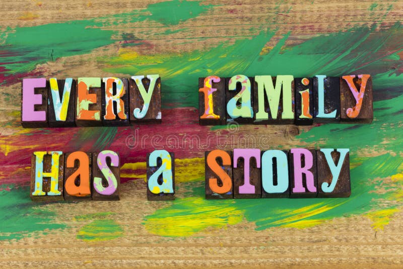 Varje familj har berättelsemeddelandet