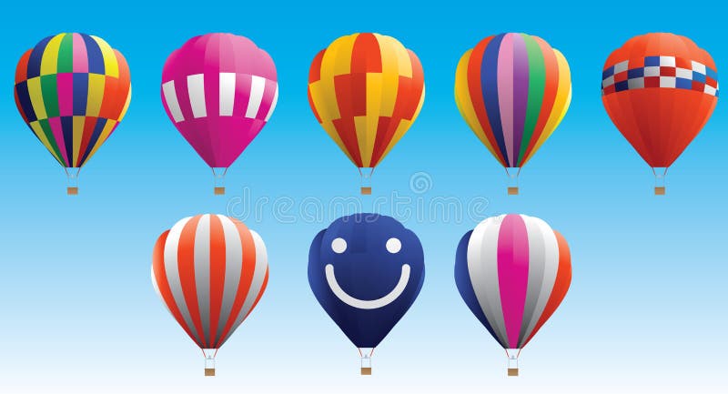 varm luftballong royaltyfri illustrationer varm luftballong royaltyfri illustrationer