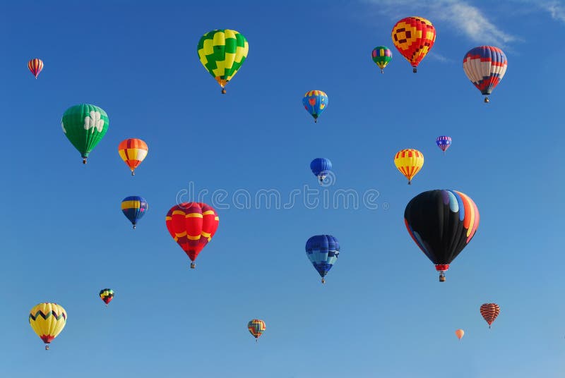 Varm luftballongfestival