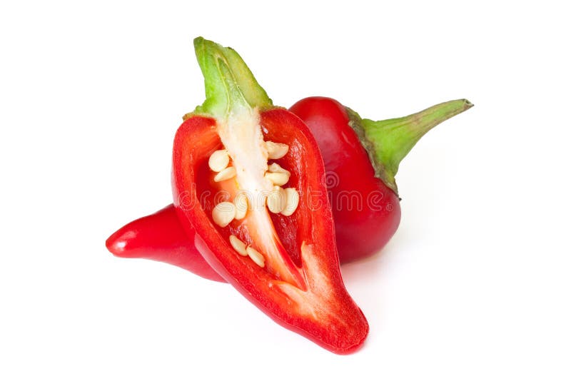 Varm pepparred för chili royaltyfria bilder