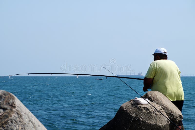 141 Fat Man Fishing Stock Photos - Free & Royalty-Free Stock Photos from  Dreamstime