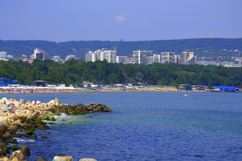 Varna coast Bulgaria stock image. Image of outdoor, nature - 50287797