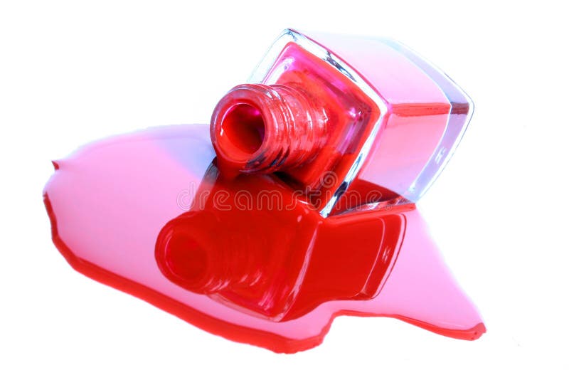 Nail Varnish Drip stock image. Image of cosmetic, bottle 301735