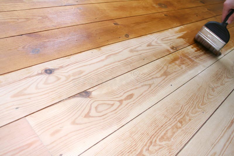 Varnished Floor stock image. Image of plank, boards, knot 928109