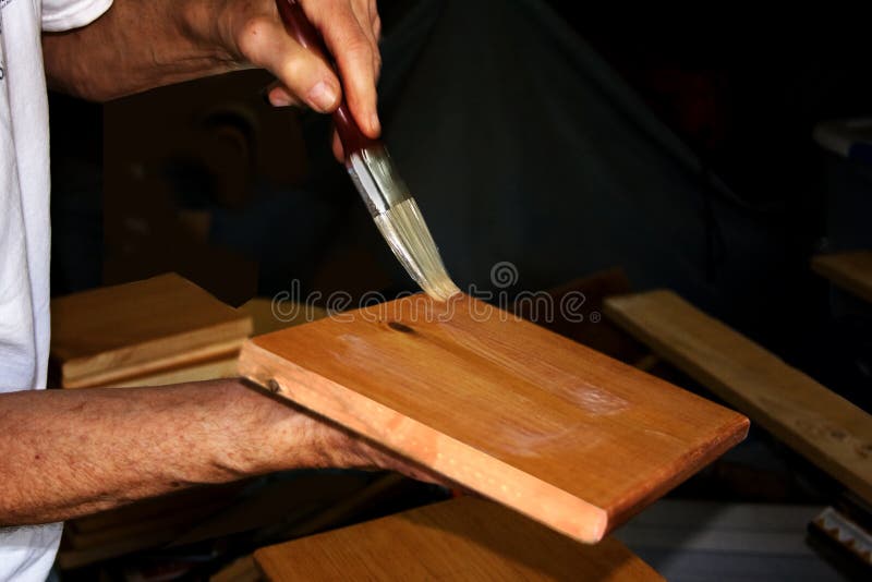 Varnishing Wood