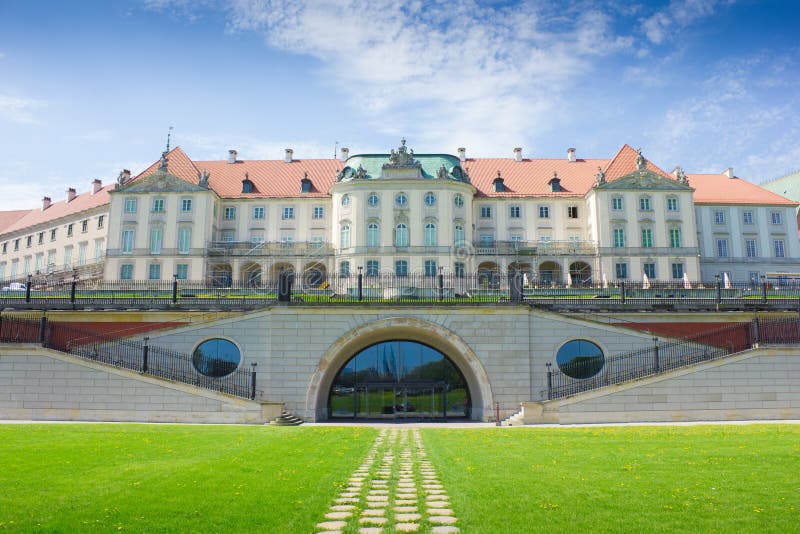 Varsavia, Polonia. Città Vecchia - castello reale famoso. Mondo dell'Unesco lei fotografia stock libera da diritti Varsavia, Polonia. Città Vecchia - castello reale famoso. Mondo dell'Unesco lei fotografia stock libera da diritti